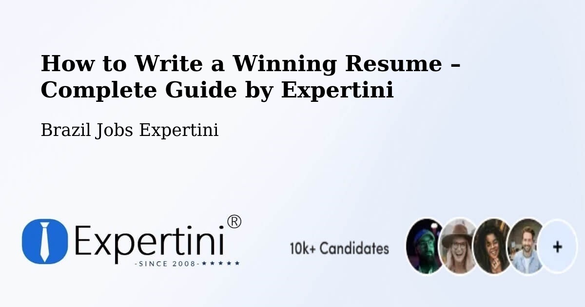 Resume Writing Guide for Job Seekers – Paula Freitas - Paula Freitas, Brazil Jobs Expertini